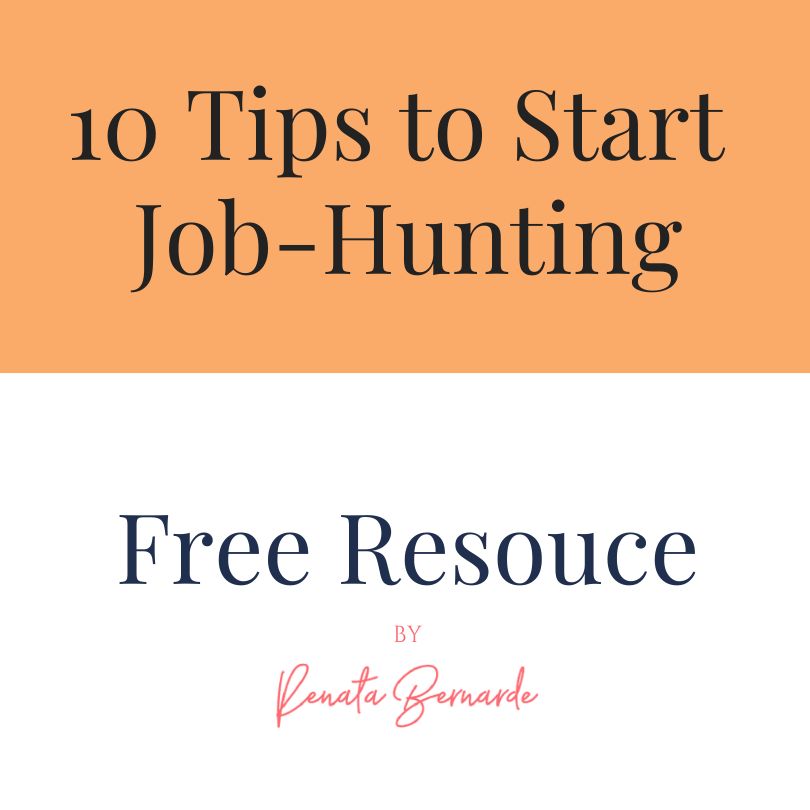 Learn about the 10 Tips to help you to start your job hunting
