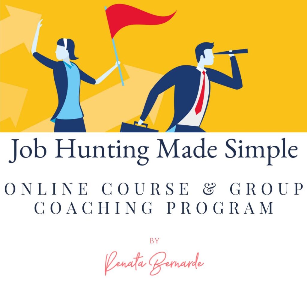 Job Hunting Made Simple is an online course and group coaching program that will transform the way you job hunt and think about your career.