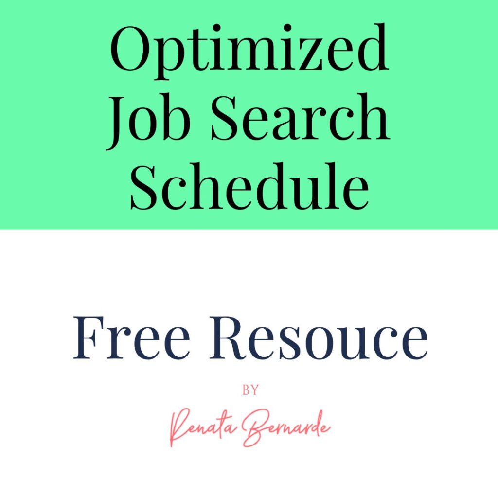 Learn more about The Optimized Job Search Schedule