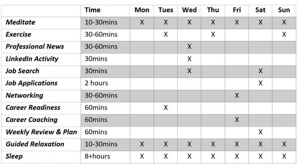 The Light Schedule